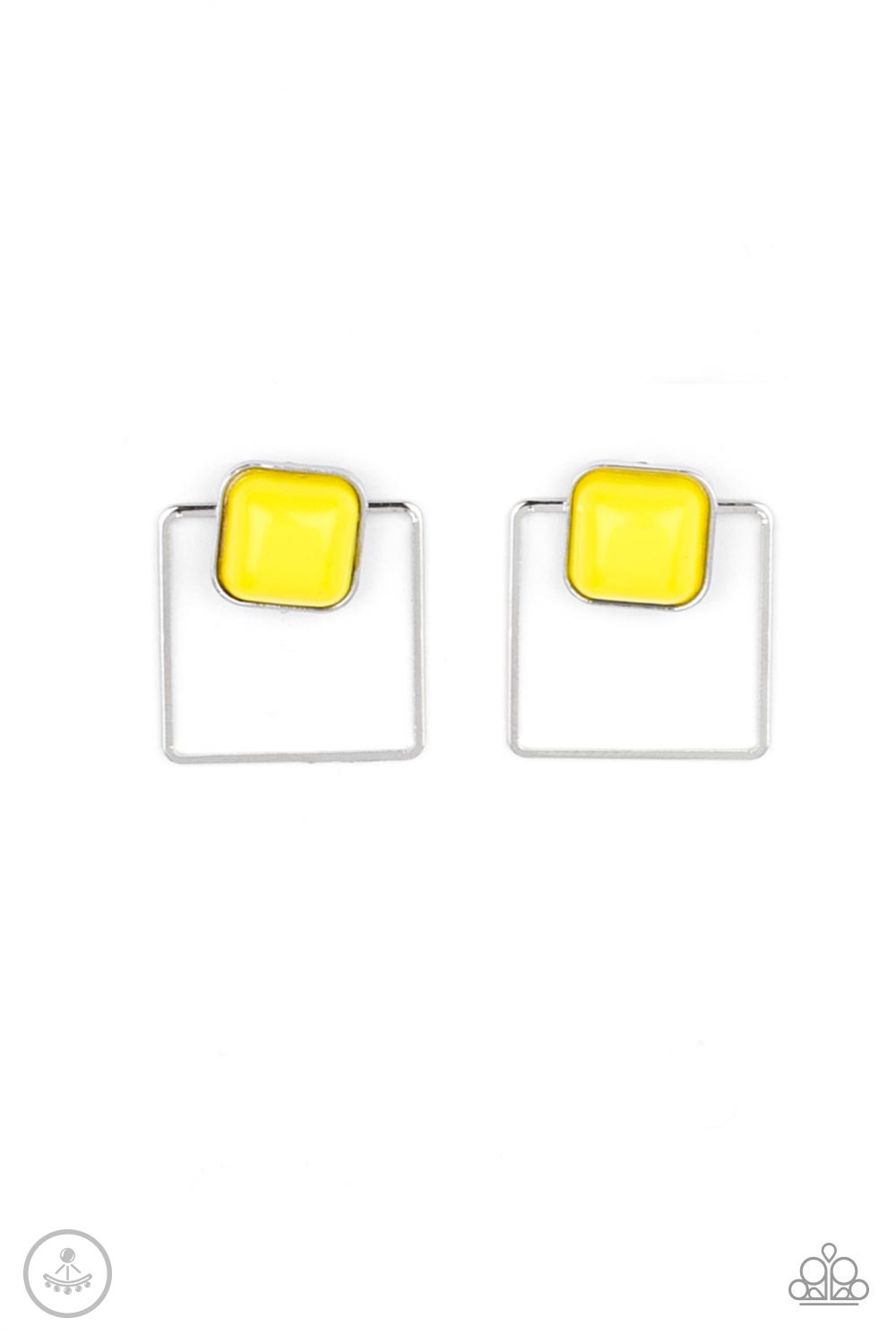 Paparazzi Accessories FLAIR and Square - Yellow