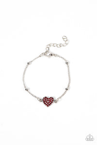 Paparazzi Accessories Heartachingly Adorable - Red