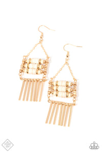 Paparazzi Accessories Tribal Tapestry - Gold